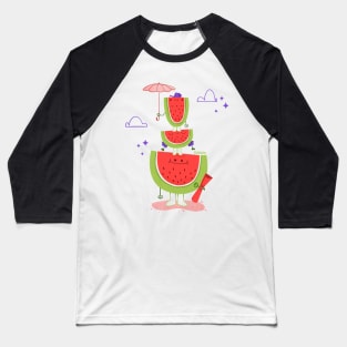 watermelons at the beach Baseball T-Shirt